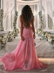 A-Line Strapless Sweetheart Drop Waist Formal Dresses with Pleated Satin